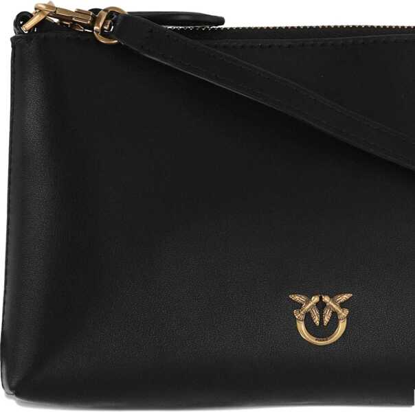 Genti tip postas Pinko Bag With Logo BLACK Femei (BM 19610717) 3