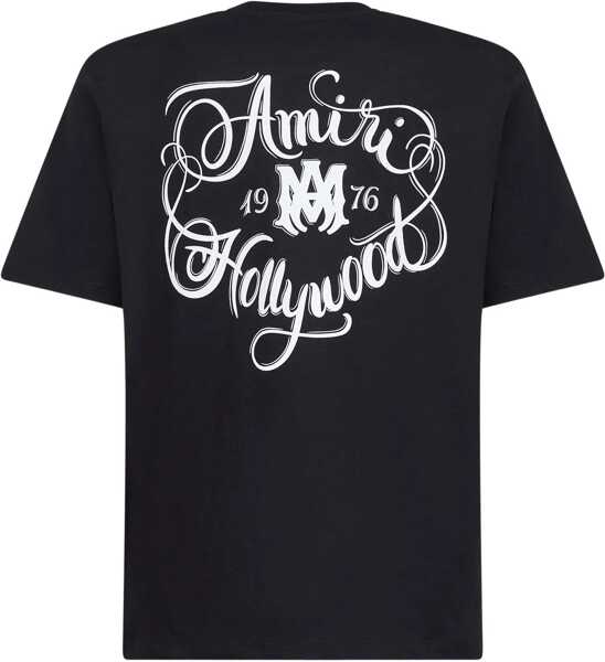 Tricouri AMIRI Hollywood T-Shirt BLACK Barbati (BM 19610933) 2
