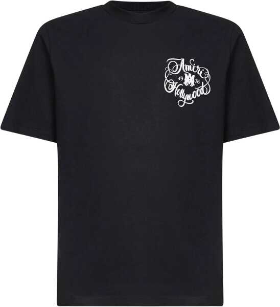 Tricouri AMIRI Hollywood T-Shirt BLACK Barbati (BM 19610933) 1