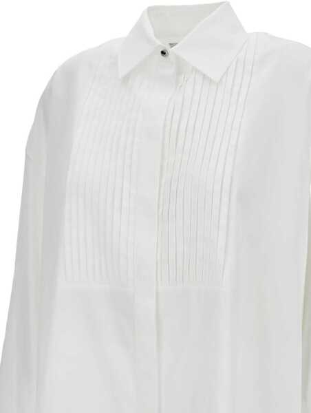 Camasi casual Golden Goose Oversized cotton poplin Shirt WHITE Femei (BM 19610951) 3