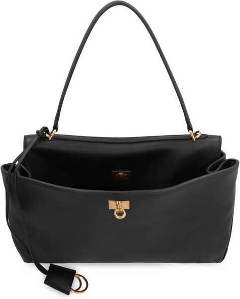 Genti de mana Balenciaga Rodeo Bag Medium BLACK Femei (BM 19610984) 4