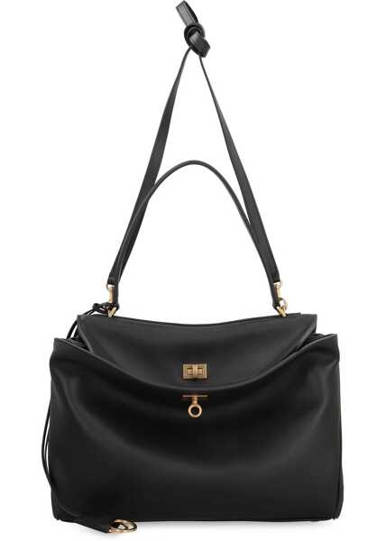 Genti de mana Balenciaga Rodeo Bag Medium BLACK Femei (BM 19610984) 5