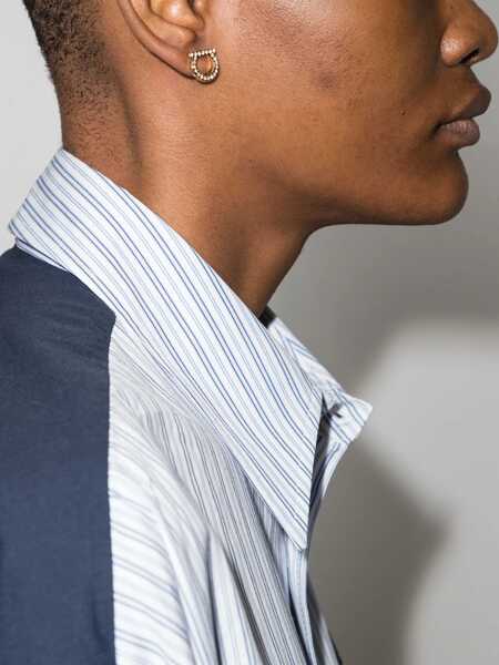 Cercei Ferragamo Gancini Crystals earrings Gold Femei (BM 19611921) 2