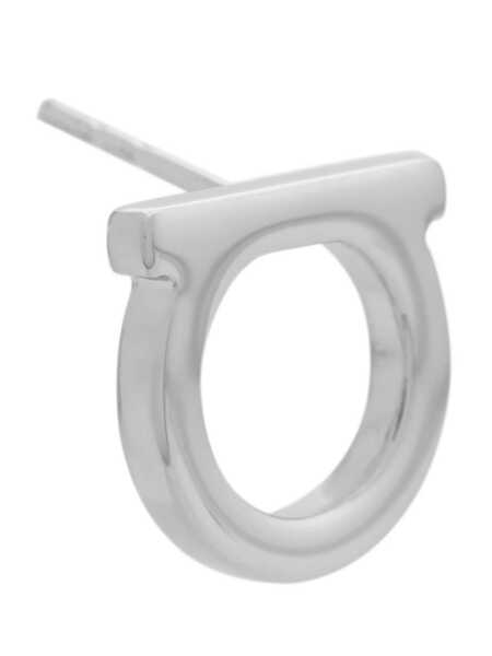 Cercei Ferragamo Gancini earrings Silver Femei (BM 19611927) 5