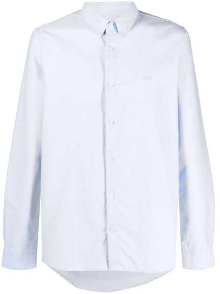 Camasi casual A.P.C. Greg cotton shirt Light blue Barbati (BM 19611942) 1