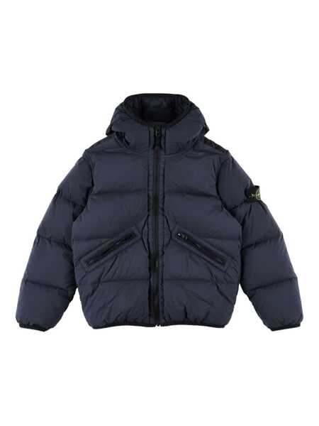 Geci de iarna Stone Island DOWN JACKET Blue Baieti (BM 19615548) 1