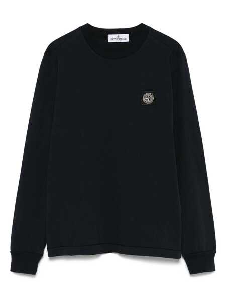 Tricouri Stone Island LONG SLEEVE T-SHIRT Blue Baieti (BM 19615551) 1