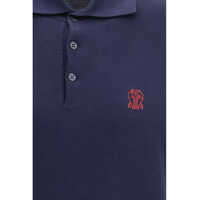 Imbracaminte Brunello Cucinelli pentru Barbati - Tricouri Polo Brunello Cucinelli Short-sleeved Polo NAVY Barbati (BM 19615574) - B-mall.ro