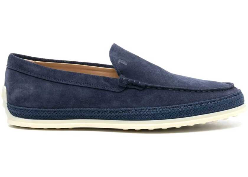 Mocasini TODS Raffia and leather Slipper Loafers 9999 Barbati (BM 19615577) 1