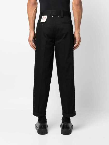 Pantaloni casual Golden Goose Chino Trousers BLACK Barbati (BM 19615598) 4