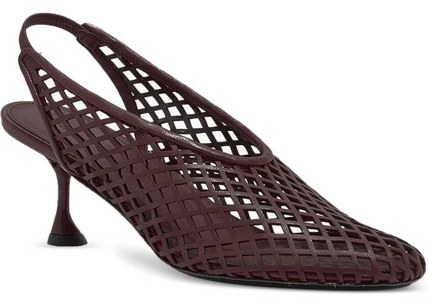 Pantofi cu toc Proenza Schouler Tee perforated slingback Pumps CURRANT Femei (BM 19615613) 2