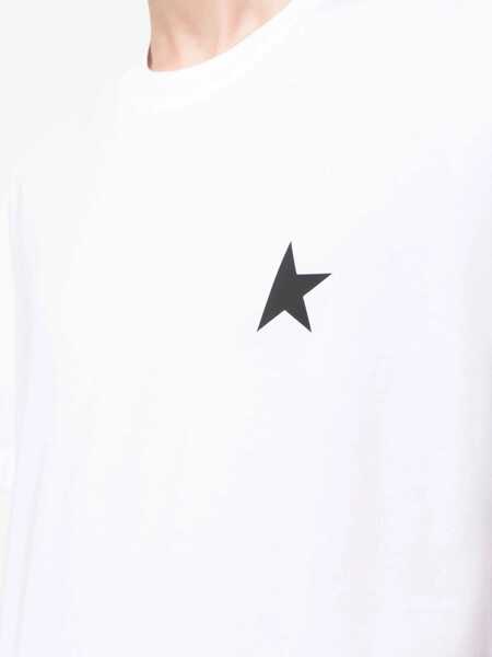 Tricouri Golden Goose T-Shirt In Cotone WHITE Barbati (BM 19615667) 5
