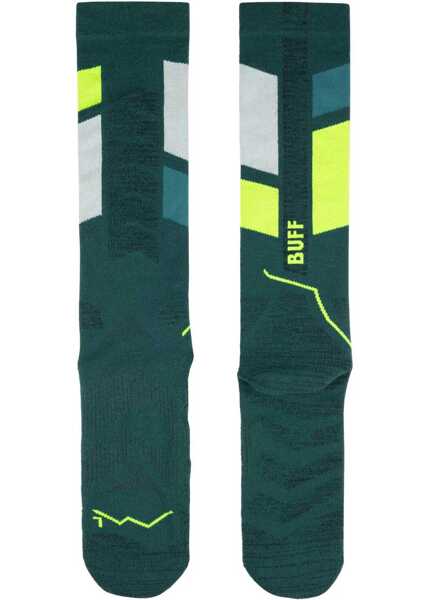 Sosete Buff Thermonet Over The Calf Socks Green Barbati (BM 19615859) 3