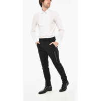 Pantaloni eleganti pentru Barbati - Pantaloni eleganti DSQUARED2 Virgin Wool Single Pleated Pants Black Barbati (BM 19616393) - B-mall.ro