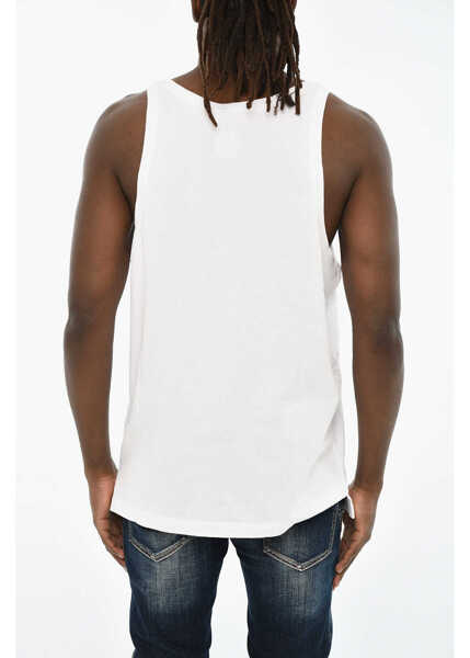 Tricouri DSQUARED2 Printed Tank Top White Barbati (BM 19616408) 2