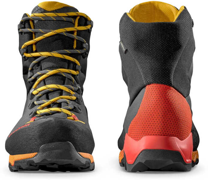 Incaltaminte trekking La Sportiva Aequilibrium Trek GTX ZFHS139G00Y00 CarbonYellow Charcoal Gray Barbati (BM 19616489) 4