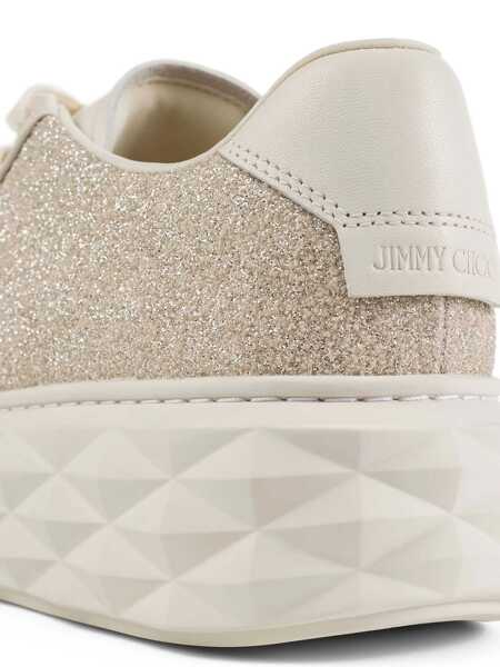 Sneakers Jimmy Choo Diamond Light Maxi sneakers Gold Femei (BM 19616667) 4