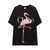 Chloe Cotton t-shirt with logo Black