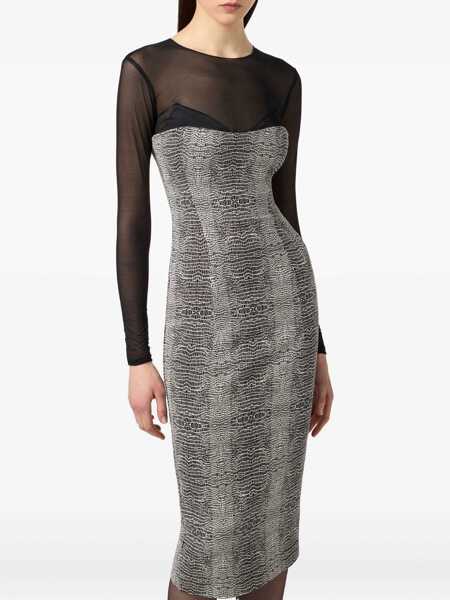 Rochii Elisabetta Franchi WOMENS DRESS Black   Femei (BM 19621569) 4