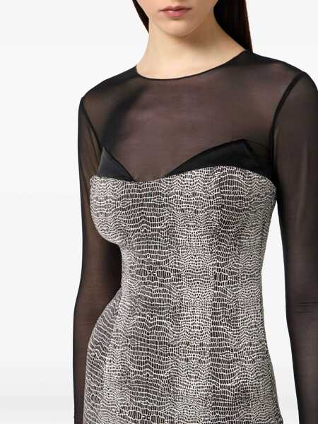 Rochii Elisabetta Franchi WOMENS DRESS Black   Femei (BM 19621569) 5