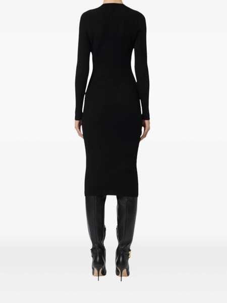 Rochii Elisabetta Franchi WOMANS KNITTED DRESS Black   Femei (BM 19621572) 3