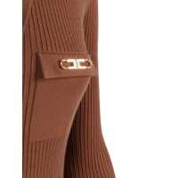 Rochii Elisabetta Franchi Dama - Rochii Elisabetta Franchi WOMANS KNITTED DRESS Beige Femei (BM 19621575) - B-mall.ro