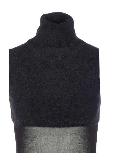 Rochii Elisabetta Franchi WOMANS KNITTED DRESS WITH BELT Black   Femei (BM 19621578) 4