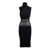 Elisabetta Franchi WOMAN'S KNITTED DRESS WITH BELT Black  