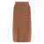 Elisabetta Franchi WOMAN'S KNITTED SKIRT Beige