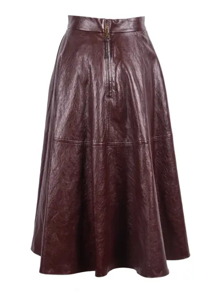 Fuste Elisabetta Franchi WOMENS SKIRT Bordeaux Femei (BM 19621599) 2