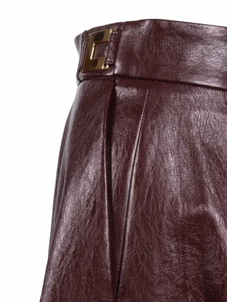 Fuste Elisabetta Franchi WOMENS SKIRT Bordeaux Femei (BM 19621599) 3