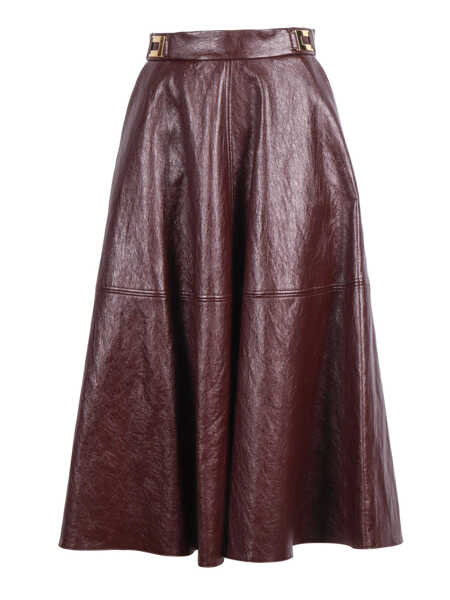 Fuste Elisabetta Franchi WOMENS SKIRT Bordeaux Femei (BM 19621599) 1