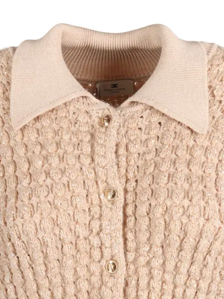 Pulovere Elisabetta Franchi WOMENS KNITTED SWEATER Beige Femei (BM 19621611) 3