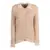 Elisabetta Franchi WOMEN'S KNITTED SWEATER Beige