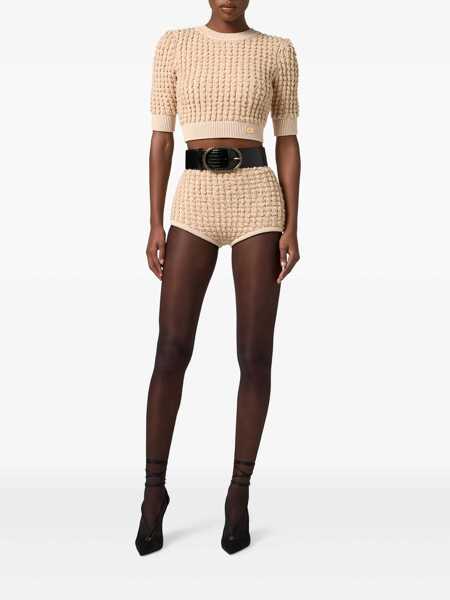 Pulovere Elisabetta Franchi WOMENS KNITTED SWEATER Beige Femei (BM 19621614) 2