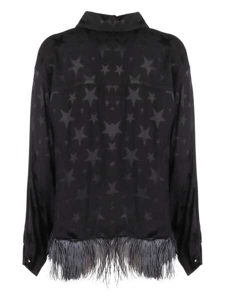 Paltoane Shirt A Porter JACKET Black   Femei (BM 19621620) 2