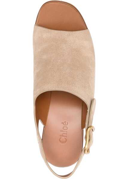 Sandale Chloe Maxime wedge Sandals DESERT SAND Femei (BM 19621625) 4
