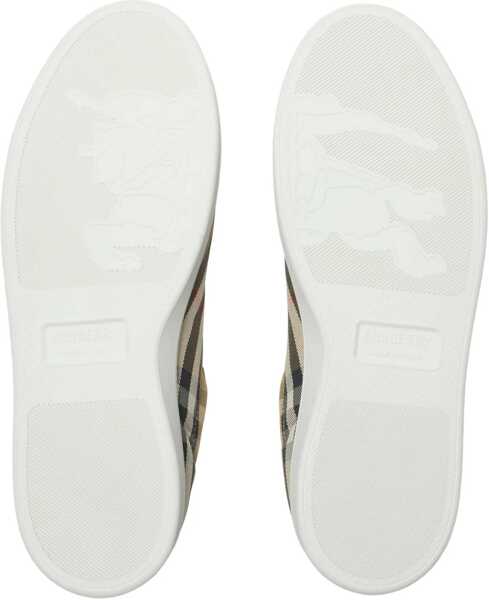 Sneakers Burberry Check canvas Set Sneakers SAND IP CHECK Femei (BM 19621634) 4