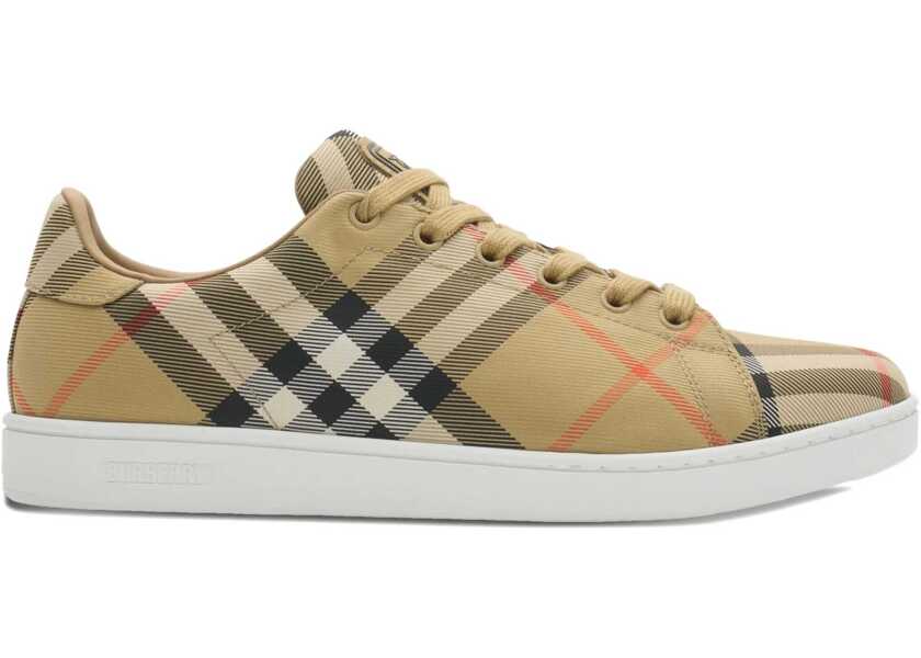 Sneakers Burberry Check canvas Set Sneakers SAND IP CHECK Femei (BM 19621634) 1