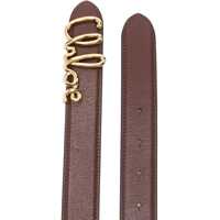 Curele Chloe Dama - Curele Chloe Iconic leather Belt CRAFTY BROWN Femei (BM 19621640) - B-mall.ro