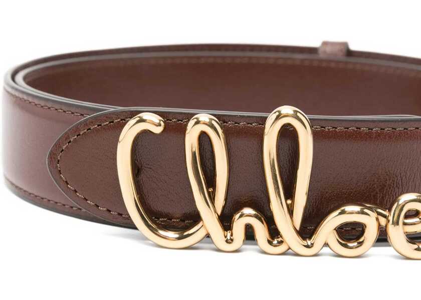 Curele Chloe Iconic leather Belt CRAFTY BROWN Femei (BM 19621640) 3