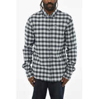 Camasi casual Check Button Down Shirt Barbati