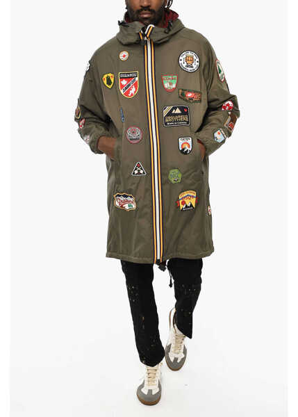 Geci Parka DSQUARED2 Reversible Jacket With Hood Multicolor Barbati (BM 19621694) 4