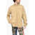 DSQUARED2 Double Breast Pocket Casual Shirt With Monogram Beige
