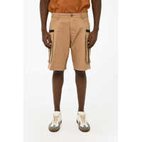 Pantaloni scurti Cotton Cargo Shorts With Belt Loops Barbati