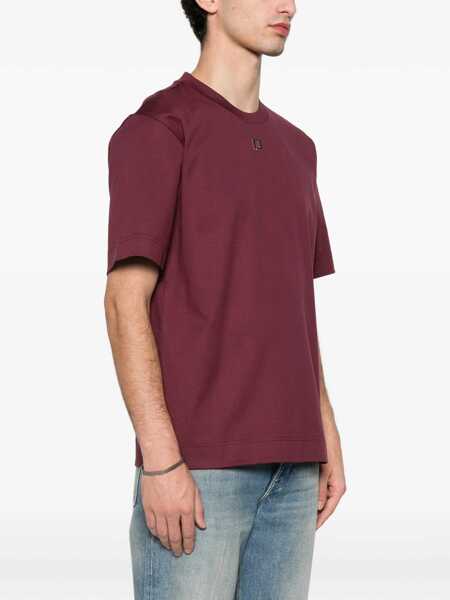 Tricouri Fendi FF T-Shirt BURGUNDY Barbati (BM 19621787) 2
