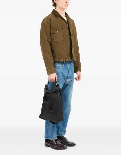 Rucsacuri Maison Margiela Roll Up technical Backpack BLACK Barbati (BM 19621790) 3