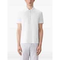 Tricouri Polo pentru Barbati - Tricouri Polo Thom Browne Polo Shirt whit iconic bands WHITE Barbati (BM 19621802) - B-mall.ro