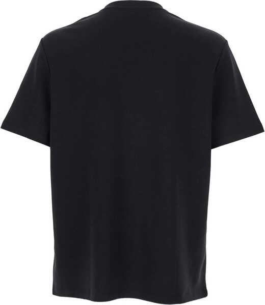 Tricouri Balmain Embroidered logo T-shirt NOIR/BLANC Barbati (BM 19621823) 2