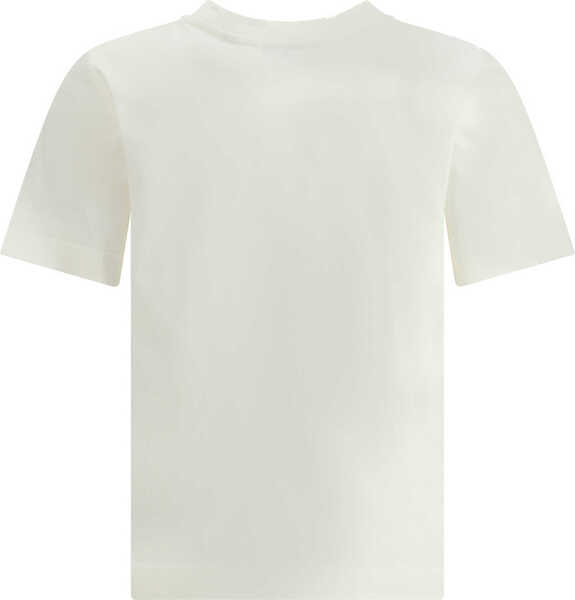 Tricouri Burberry Cotton T-shirt with drawn EKD CHALK Femei (BM 19621844) 2